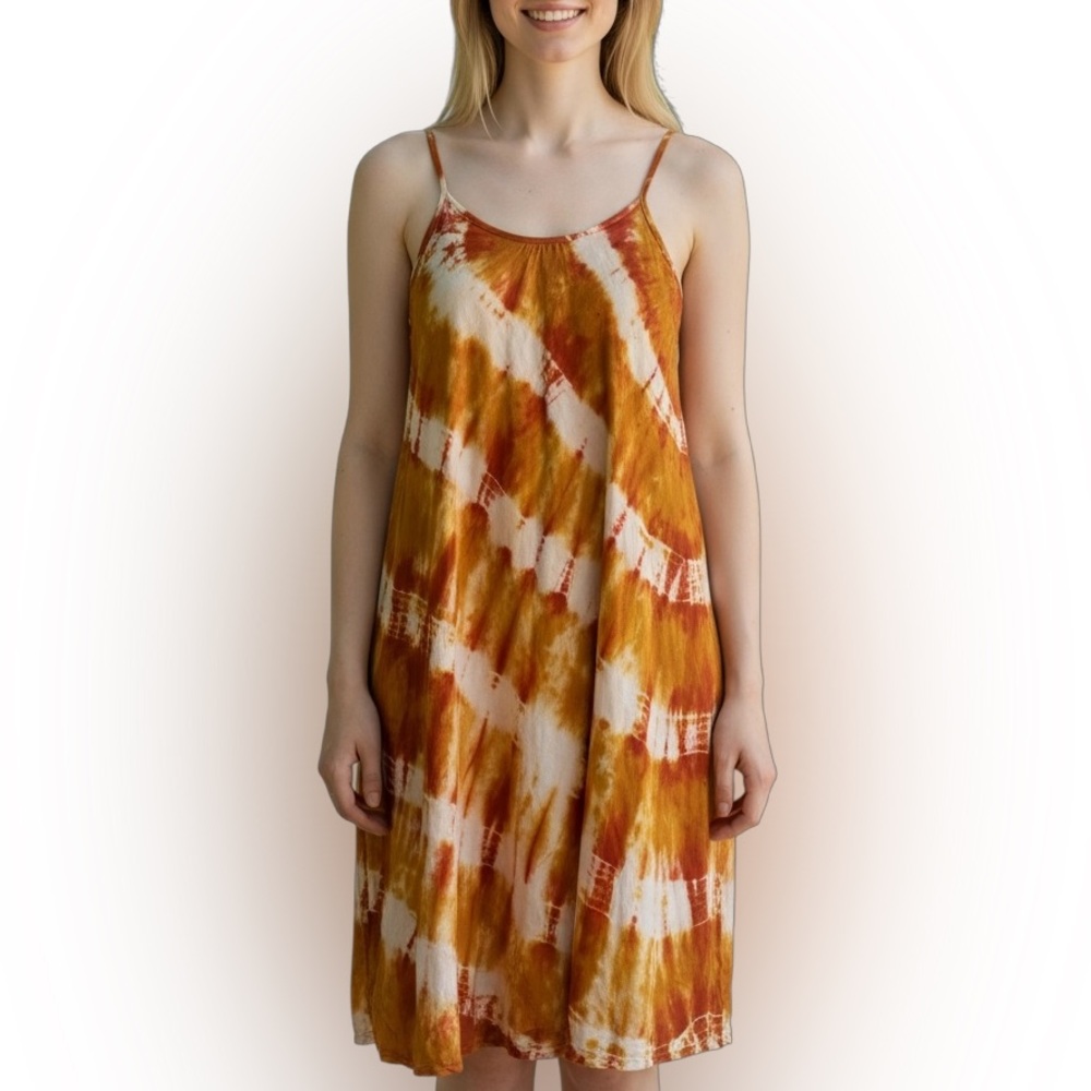 Aruba Blue Brand Tie-Dye Sundress